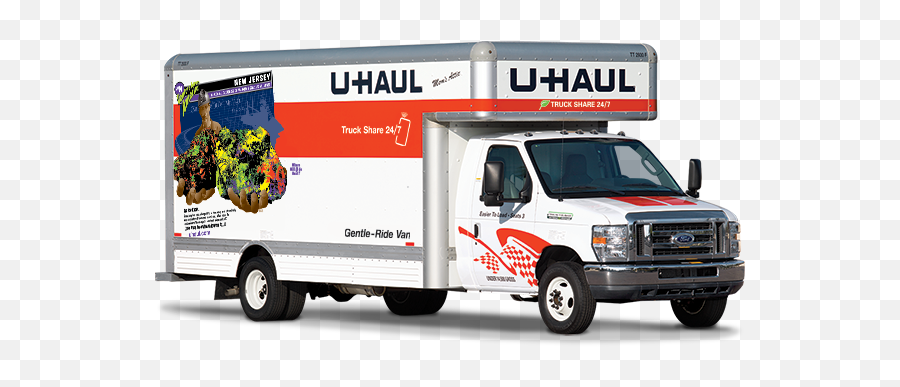 Uhaul 20ft Truck - U Haul Truck Png,Moving Truck Png