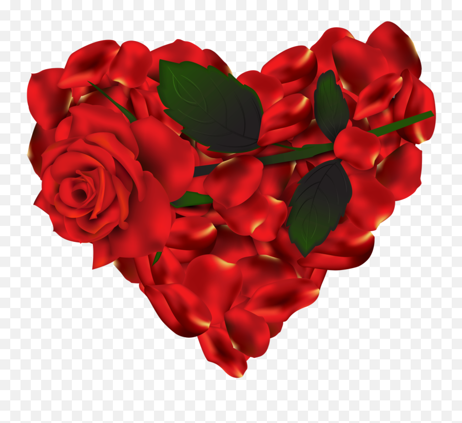 Heartof Roses Png Clipart - Rose Color Full,Red Roses Png