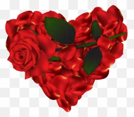 Heartof Roses Png Clipart - Rose Color Full,Red Roses Png