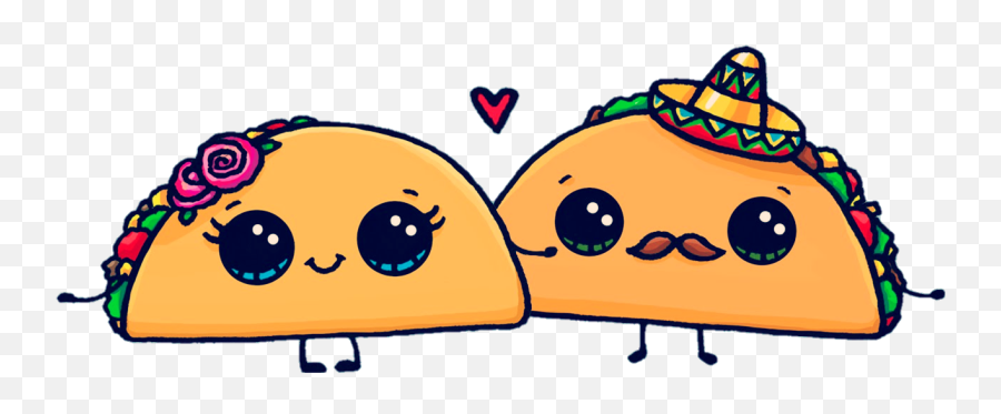 Download Clipart Library Taco - Cute Tacos Png,Taco Clipart Png