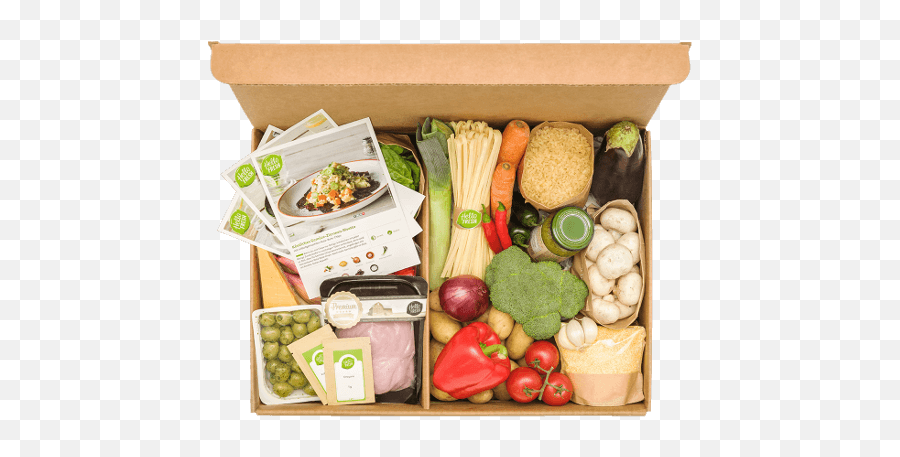 Food Box Delivery Service - Hello Fresh Box Png,Hello Fresh Logo