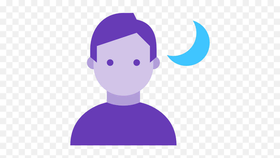 Night Portrait Man Sleep Sleeping - Dizzy Clipart Png,Sleep Icon Png