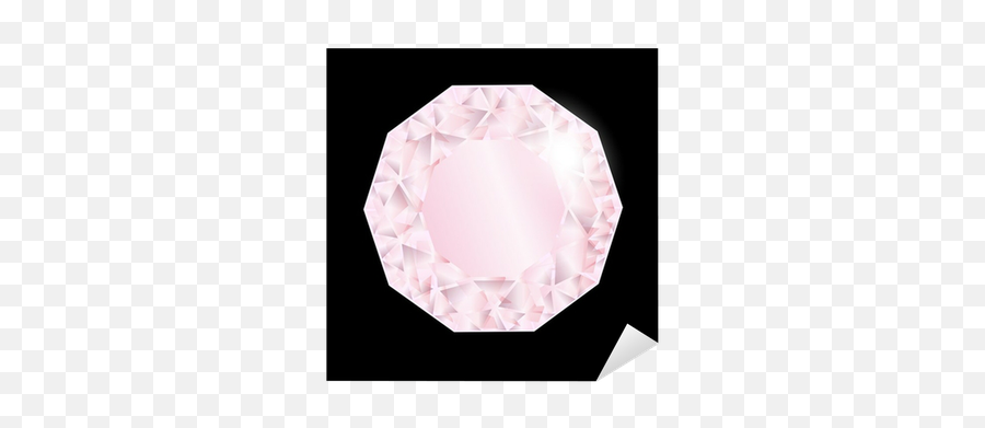 Shiny Pink Diamond Vector Sticker U2022 Pixers - We Live To Change Origami Png,Diamond Vector Png