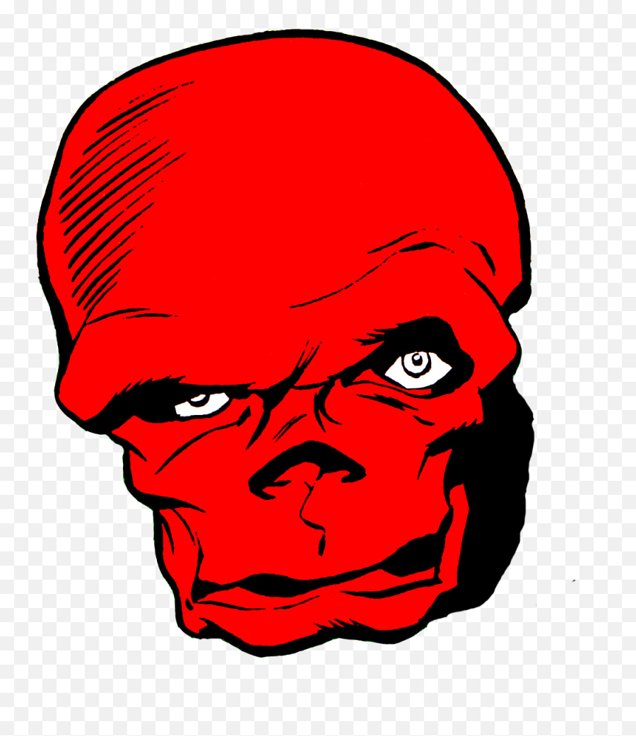 Jack Kirby Red Skull Captain America Png Face