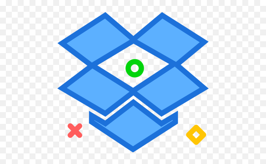 Dropbox Social Network Brand Logo Free Icon Of Brands - Vertical Png,Drop Box Logo