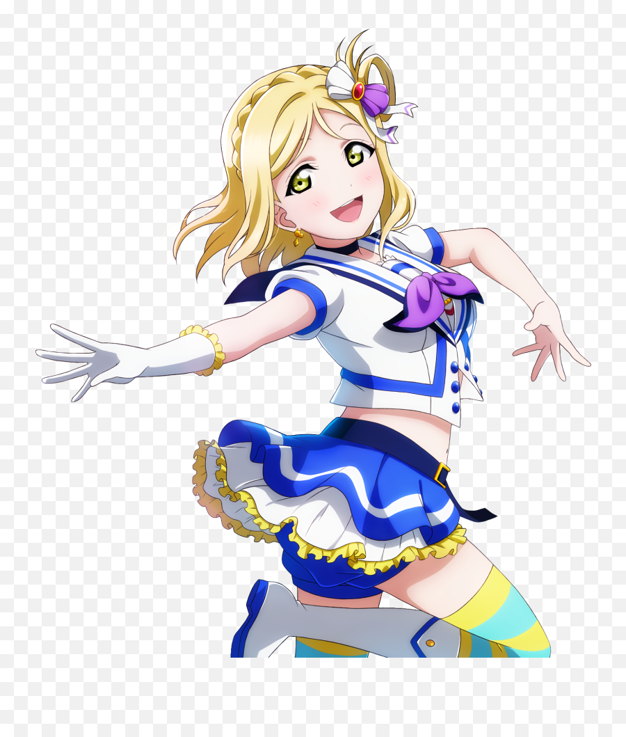 Sr Ohara Mari Listen To This Aozora Jumping Heart - Fictional Character Png,Mari Ohara Transparent