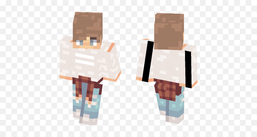 40 Best Collections Cute Minecraft Skins Boy - Lee Dii Cool Cute Minecraft Boy Skins Png,Minecraft Grey And Red Icon