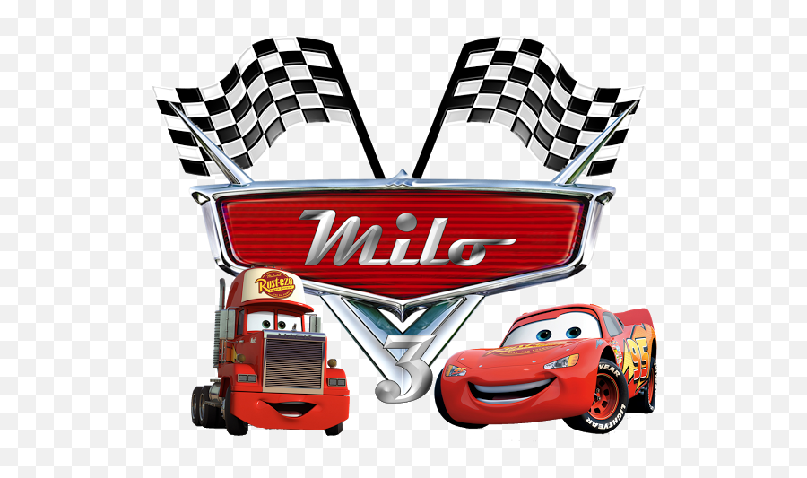 Logo De Cars Png 7 Image - Birthday Cars Mcqueen Background,Cars Png