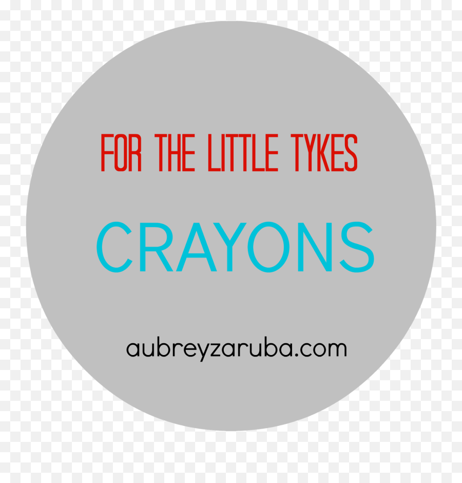 Aubrey Zaruba For The Little Tykeshomemade Crayons - Circle Png,Crayons Png