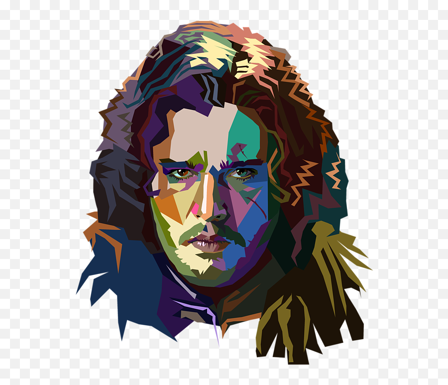 Fan Art - Got Tshirt Hair Design Png,Kit Harington Icon