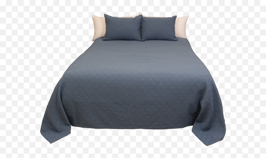 Rombos Blue Bedspread And Sham - Hd Blue Bedding Transparent Png,Sleep Icon Idea