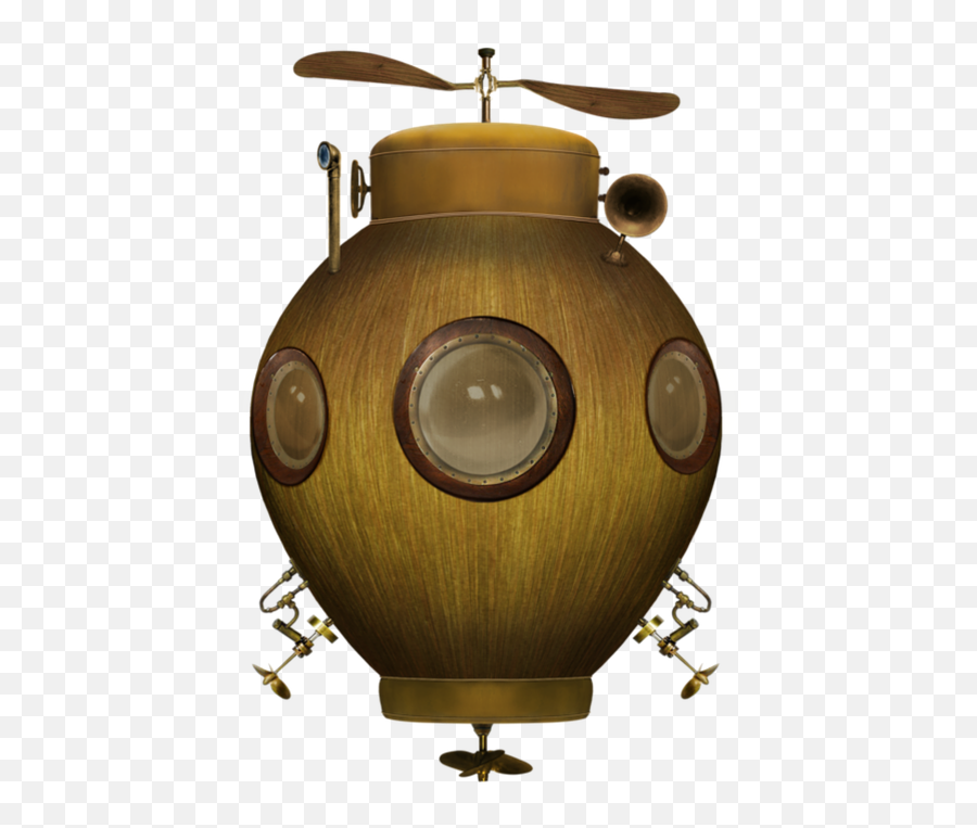Submarine Steampunk Yellow - Steampunk Png,Steampunk Icon Png