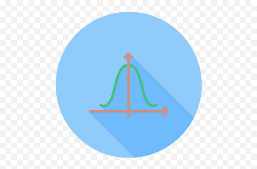 Bell Shaped Graph Business Economy Flat - Vertical Png,Flat Graph Icon
