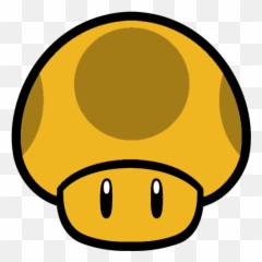 Golden Mushroom Paper Shin Aka Keroro Gunsou Wiki Fandom - Vacuum Shroom Png,Super Mario Mushroom Icon