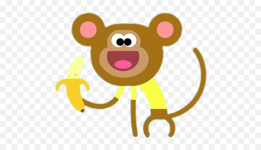 Hey Duggee Character Naughty Monkey Png