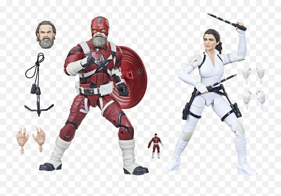 Black Widow Movie Marvel Legends Action Figure 2 - Pack Red Guardian U0026 Melina Vostokoff Red Guardian Marvel Legends Png,Marvel Legends Icon Action Figures