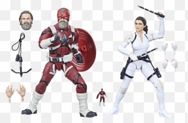 Black Widow Movie Marvel Legends Action Figure 2 - Pack Red Guardian u0026 Melina Vostokoff png