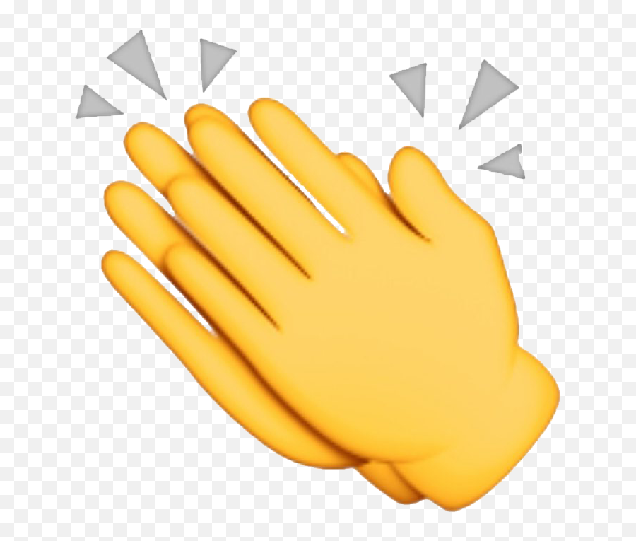 Clapping Hands Emoji Png - Clapping Hands Emoji Png,Hand Emoji Png