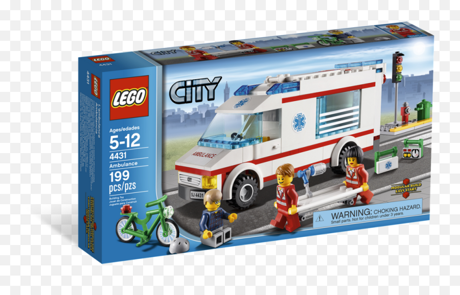 4431 Ambulance - Brickipedia The Lego Wiki Lego 4431 Png,Lego City Undercover Icon