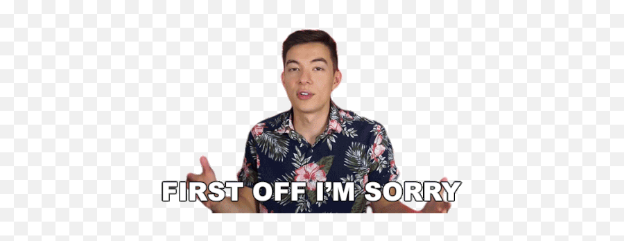First Off Im Sorry But Also Not Really Motoki Sticker - Language Png,Moss Icon Shirt