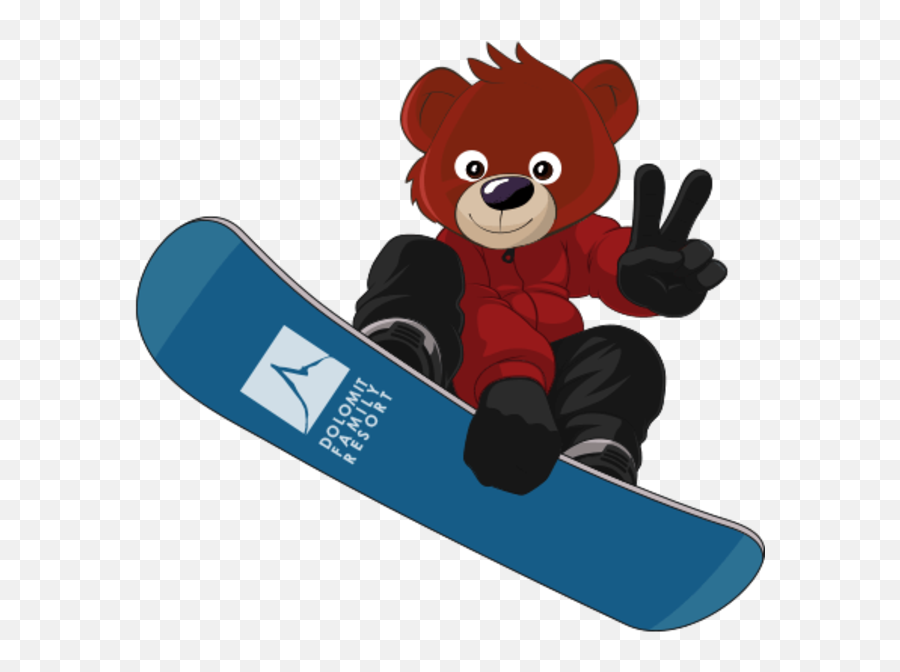 Snowboarding Dolomit Family Resort - Monkey On A Snowboard Png,Snowboarder Png