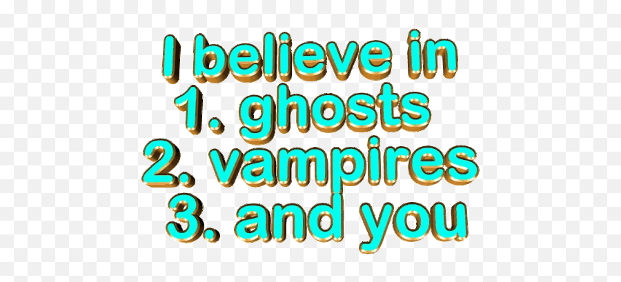 Ghosts Believe Sticker - Ghosts Believe Vampire Discover Dot Png,Ghost Band Icon