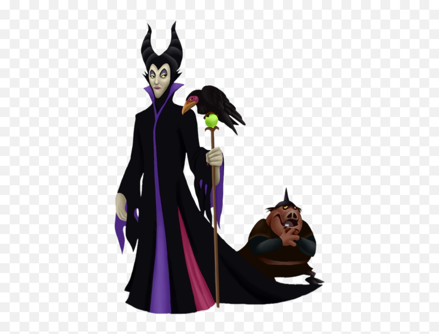 Download Hd Disney - La Belle Au Bois Dormant Maleficent Cartoon Png,Maleficent Png