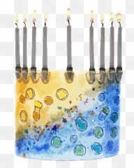 Hanukkah Candle Holder Birthday For - Holder png