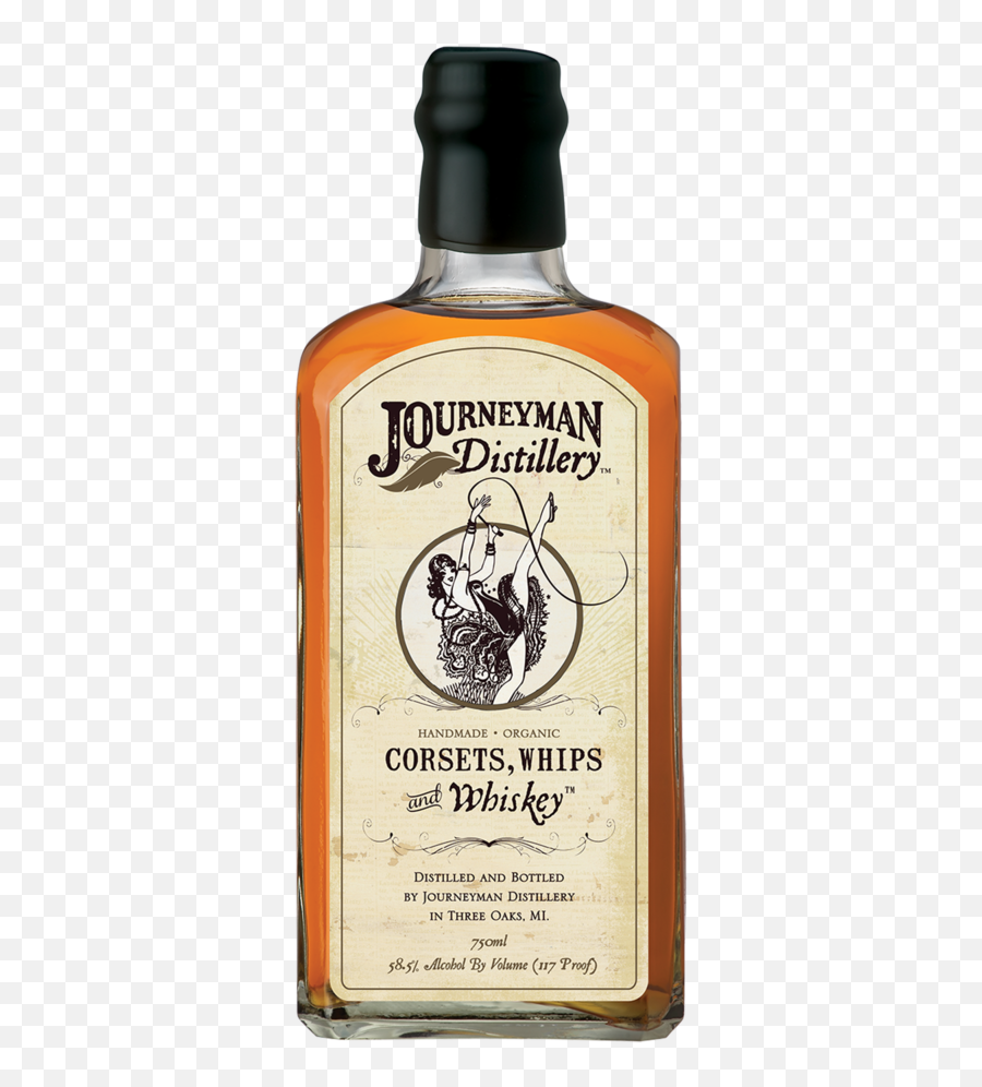 Corsets Whips Whiskey Journeyman - Journeyman Distillery Whiskey Featherbone Bourbon Png,Whiskey Png