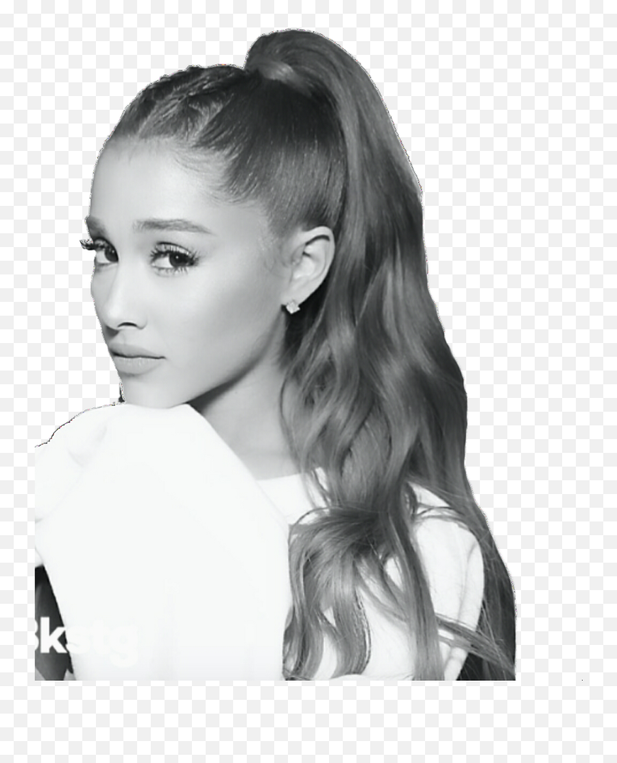 Download Ariana Sticker - Ariana Grande Dwt Hairstyles Stickers Ariana Grande Picsart Png,Ariana Grande Transparent Background