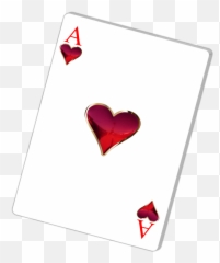 Ace Of Hearts Png Transparent Free For - Of Hearts Cards Png