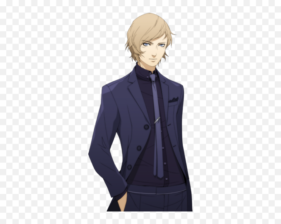 AI Image Generator Anime man wearing a suit tie top hat chains fancy  expensive fullbody picture