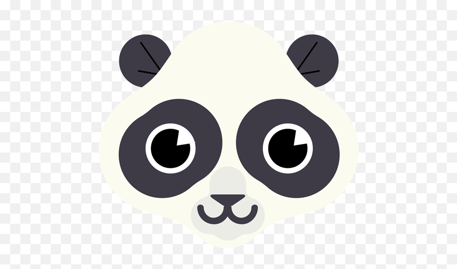 Cute Panda Emoji Stickers - Cartoon Png,Panda Emoji Png