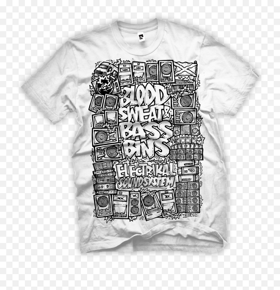 Download Blood Sweat U0026 Bassbins White - Shirt Stick To Your Dead Men Tell No Tales T Shirt Png,White Shirt Transparent Background