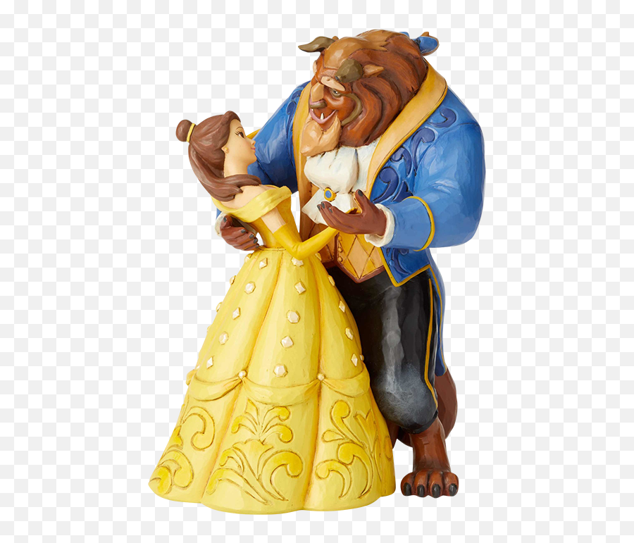 Disney Belle And Beast Dancing Figurine - Disney Belle And Beast Png,Belle Transparent