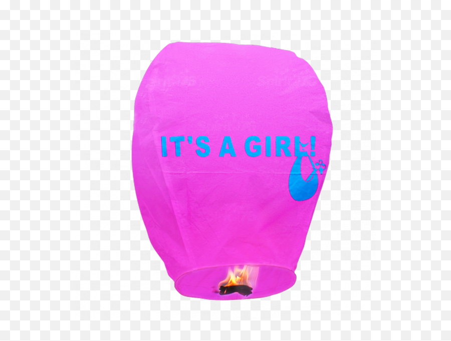 Sky Lantern Itu0027s A Girl - Hot Air Balloon Png,Its A Girl Png