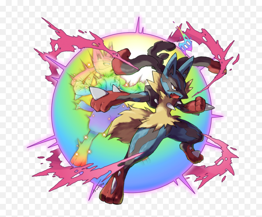 Mega Lucario Png