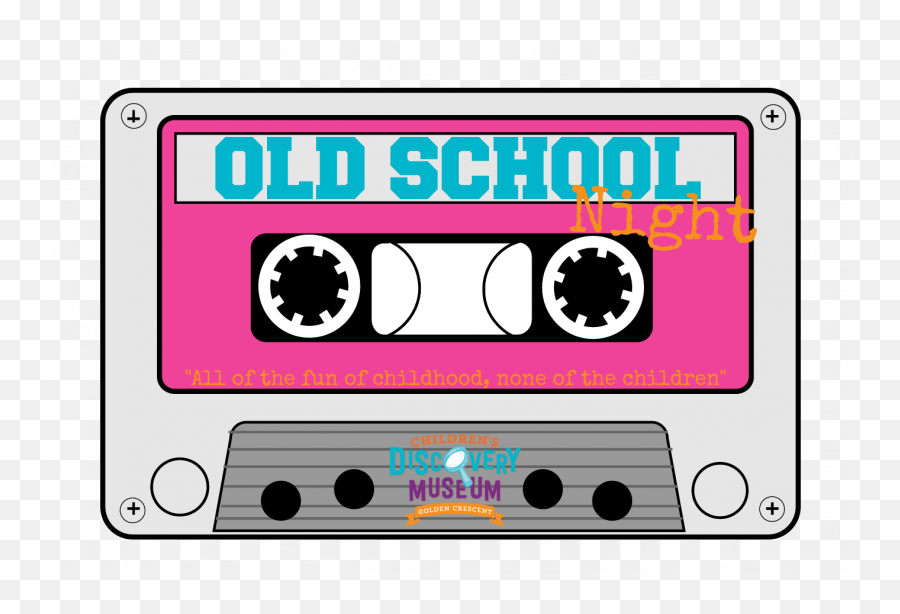 Download 80s Cassette Tape Clipart 1 - Old School Cassette Tape Png,Cassette Tape Png