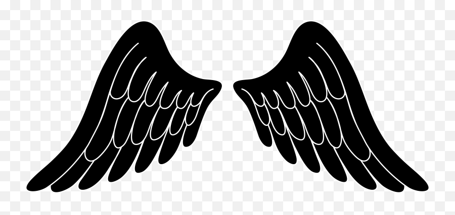 Stock Angel Clip Art Free Of Wings - Clip Art Angel Wings Png,Black Angel Wings Png