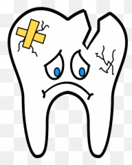 Teeth Transparent Png Clipart Free - Unhealthy Tooth