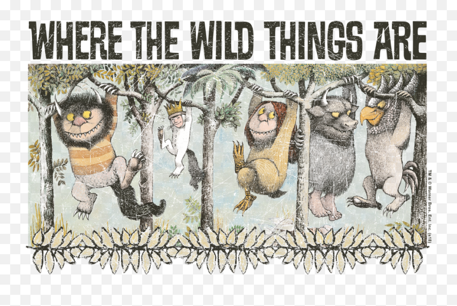 Wild Things Are Hang - Wild Things Are Book Png,Where The Wild Things Are Png