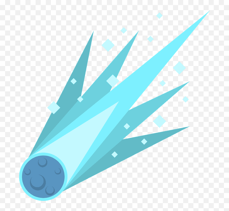 Comet Emoji Clipart - Comet Clipart Png,Comet Transparent