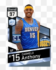 Gail Goodrich Nba 2k17 Png Image With - Denver Nuggets,Carmelo Anthony Png