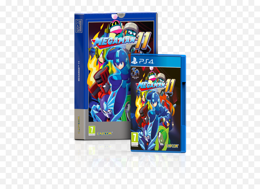 Mega Man 11 - Collectoru0027s Edition Ps4 Mega Man 11 Edition Ps4 Png,Mega Man Transparent