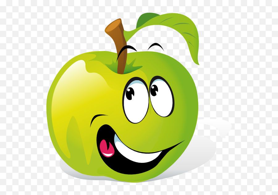 Cartoon Apple Png 900px Large Size - Clip Arts Free And Png Green Apple For Kids,Apple Clip Art Png