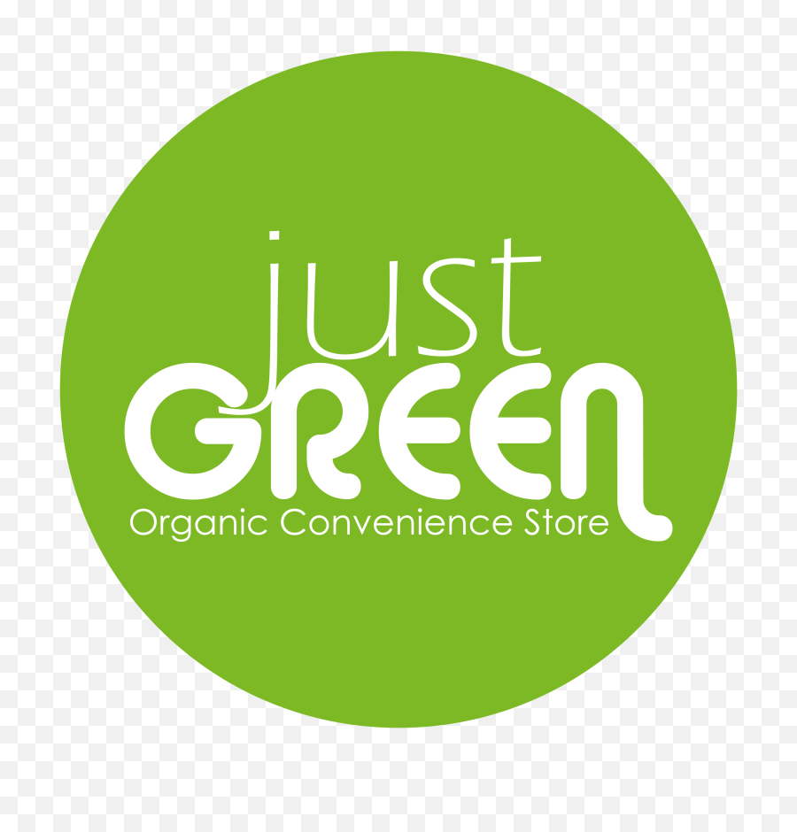 Justgreen Organic Convenience Store - Black Circle Png,Green Circle Logo