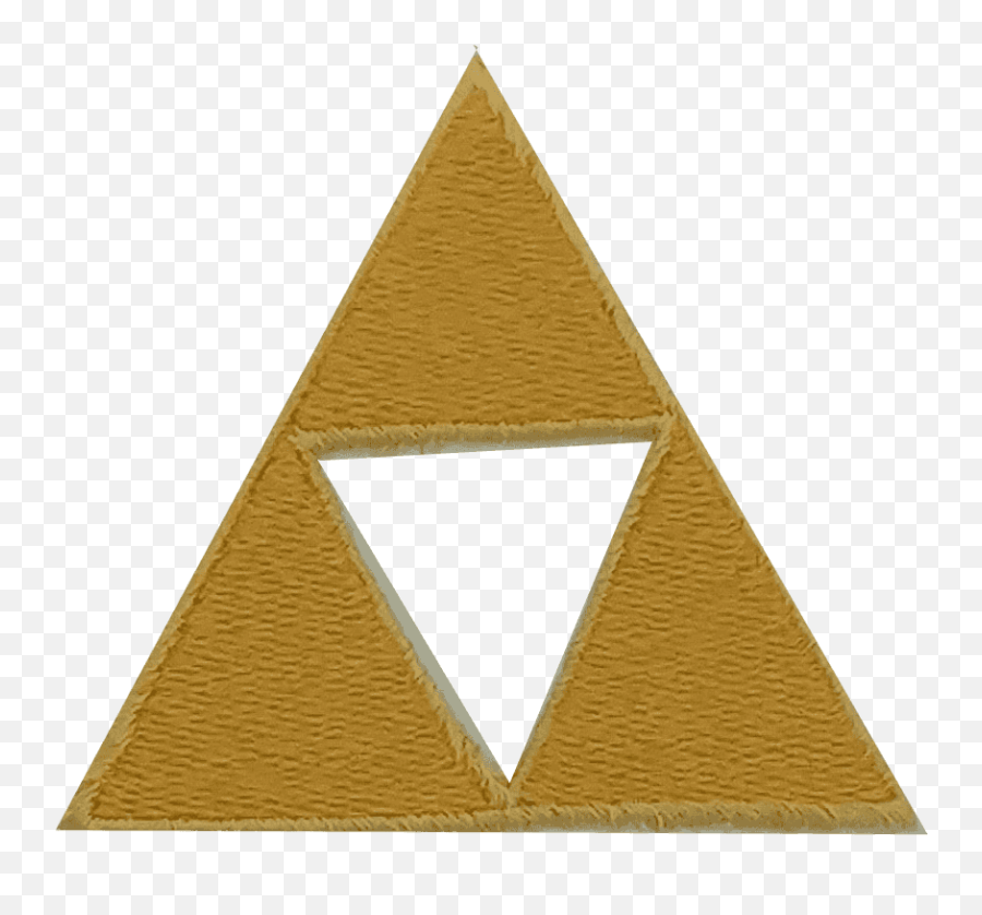 Triforce Patch U2013 Lavender Creations - Triangle Png,Zelda Triforce Png