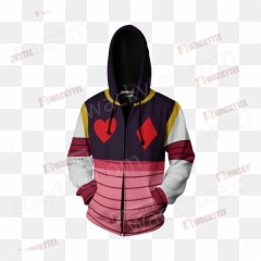 Hunter X Hisoka Cosplay Zip Up Hoodie Jacket - Hunter X Hunter Hisoka Jacket Png,Hisoka Png
