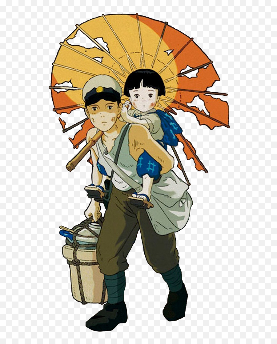 Grave Of The Fireflies Render By Ralon17 - Grave Of The Grave Of The Fireflies Transparent Background Png,Studio Ghibli Png