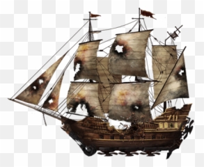 Pirates U2013 Damaged Ship Png Transparent